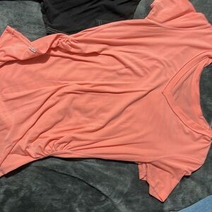 Coral Short Sleeve Top